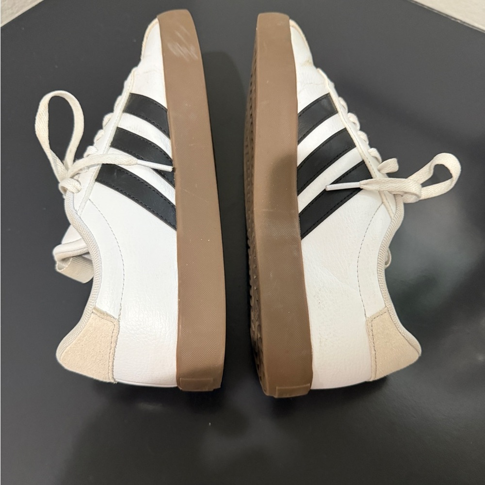 Adidas White & Black Samba Womens 8.5 - Picture 3 of 4
